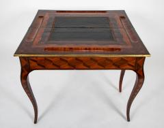 Important Late 18th Century Italian Marquetry Game Table - 3246390
