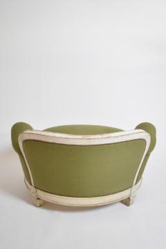 Important Louis XVI style armchair 1940s  - 4464426