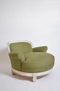 Important Louis XVI style armchair 1940s  - 4464430