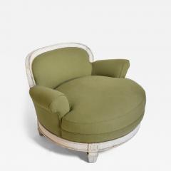 Important Louis XVI style armchair 1940s  - 4464549
