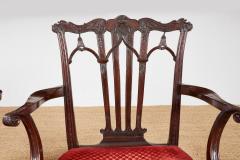 Important Pair of George II Armchairs - 4594987