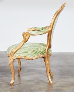 Important Pair of George III Giltwood Armchairs attr John Linnell c 1775 - 4601573