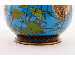 Important Pair of Japanese Cloisonn Enamel Vases Attributed to Got Seizabur  - 4556202