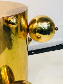 Important Unusual Brass Center or Accent Table with Unusual Design - 807282