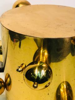 Important Unusual Brass Center or Accent Table with Unusual Design - 807284