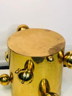 Important Unusual Brass Center or Accent Table with Unusual Design - 807285
