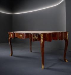 Imposing French 19th Century Mahogany Writing Desk - 4736510