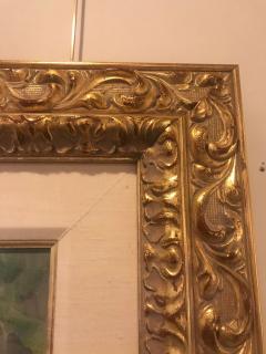 Impressionist Decorative Water Color in a Fine Gilt Frame Signed - 2943197