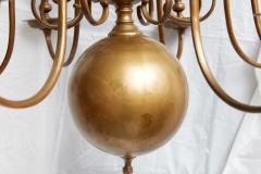 Impressive 18th Century Three Tier Brass Chandelier - 3669134