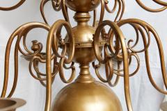 Impressive 18th Century Three Tier Brass Chandelier - 3669141