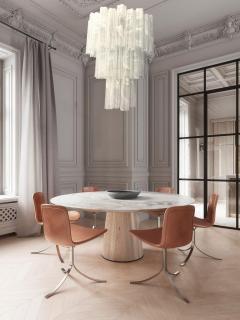 Impressive Alabaster Effect Murano Glass Tronchi Chandelier - 4732743
