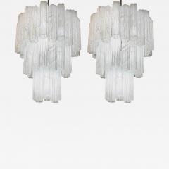 Impressive Alabaster Effect Murano Glass Tronchi Chandelier - 4732793