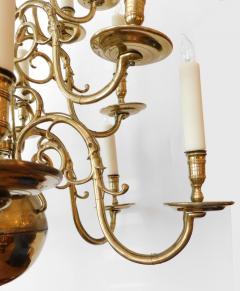 Impressive Dutch Three tier Brass 18 light Chandelier - 1878152