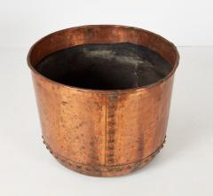 Impressive English Large Scale Riveted Copper Vessel - 3568388