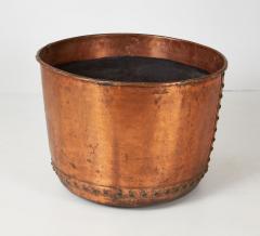 Impressive English Large Scale Riveted Copper Vessel - 3568392