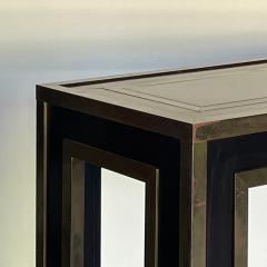 Impressive French 70s Ebonized and Gilt Bronze Console Description - 3213175