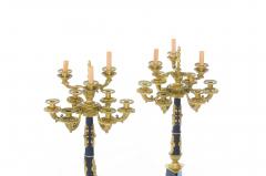 Impressive French Gilt Bronze Torchieres Candelabras - 1822999