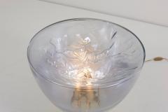 Impressive Huge Pair of Murano Glass and Brass Table Lamps - 798926