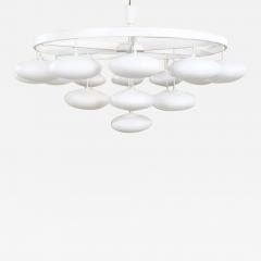 Impressive Midcentury Modern Cloud Chandelier from Volksgarten Milchhalle Vienna - 4069644
