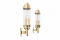 Impressive Pair of Brass Sconces - 451344