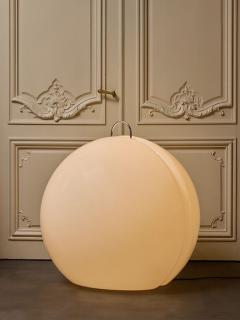 Impressive Vintage Plexi Spherical Floor Lamp - 4715961