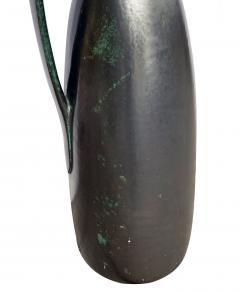 Impressively large 1960s ruscha pottery raku glazed ewer - 2400369