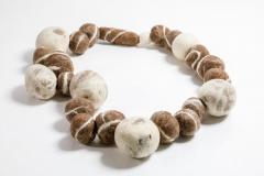 In s Schertel Achego Decorative Felted Wool Necklace by In s Schertel Brazil 2019 - 1590338