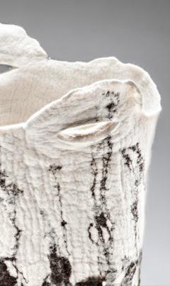 In s Schertel Gromelo 2020 Naturally Dyed Felted Wool Vase by In s Schertel Brazil - 1305735