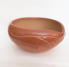 Incised red bowl by Dora Tse Pe - 2633207