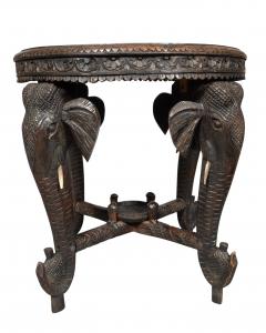 Indian Hardwood Elephant Table - 4187453