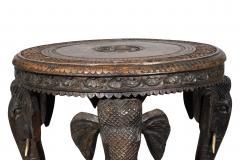 Indian Hardwood Elephant Table - 4187550