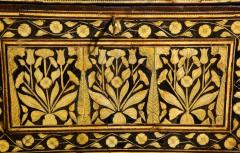 Indo Portuguese Bone Inlaid Fall Front Cabinet Mughal India 17th 18th Century - 674690