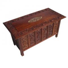 Indonesian Fret Work Alter Console Table - 2691443