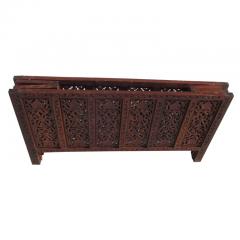 Indonesian Fret Work Alter Console Table - 2691449