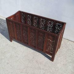 Indonesian Fret Work Alter Console Table - 3086919