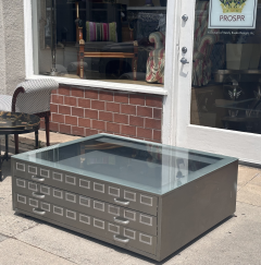 Industrial Chic Lateral Architects Filing Cabinet Coffee Table - 3651204