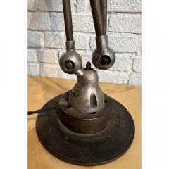 Industrial Chic Steampunk Jield Goose Neck Table Lamp - 3820678