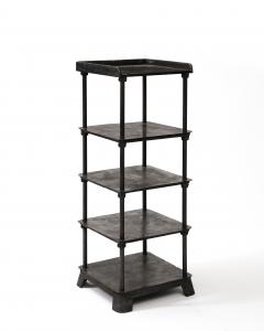 Industrial Metal Shelf United States c 1940 - 3666340