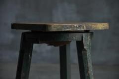 Industrial Primitive Stool France 19th Century - 3934230