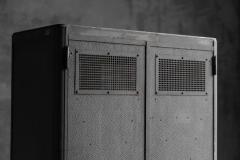 Industrial Steel Cabinet France 1960s - 4437379