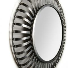 Industrial Style Midcentury Round Mirror 1960s - 3760002