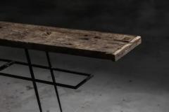 Industrial Wabi Sabi Console Table France 21st Century - 4147229