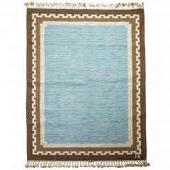 Ingegerd Silow Modern Classicism Style Flat Woven Carpet by Ingegerd Sirlow - 1792805