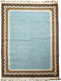 Ingegerd Silow Modern Classicism Style Flat Woven Carpet by Ingegerd Sirlow - 1792901