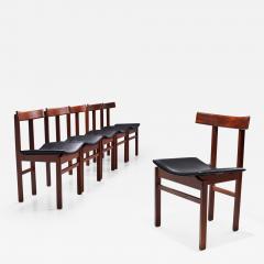 Inger Klingenberg Set of 6 Model 193 dining chairs by Inger Klingenberg for France S n DK 60s - 1645378