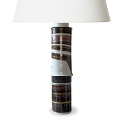 Inger Persson Monumental Brutalist lamp by Inger Persson for Rorstrand - 2068083