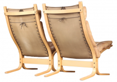 Ingmar Relling Classic Ingmar Relling High Back Leather Siesta Chair - 2780122