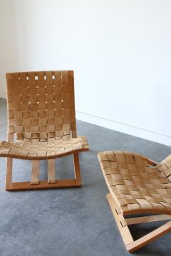 Ingmar Relling Folding Lounge Chairs by Ingmar Relling for Westnofa Norway 1960s - 4715194