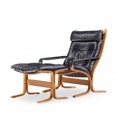 Ingmar Relling Ingmar Relling for Ekornes Siesta Mid Century Leather Lounge Chair with Ottoman - 4528170