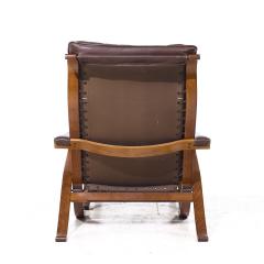 Ingmar Relling Ingmar Relling for Westnofa Mid Century Leather Lounge Chair and Ottoman - 4330007